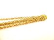 Photo7: LOUIS VUITTON Gold Plated Essential V Chain Necklace #9564