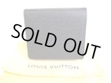 Photo: LOUIS VUITTON Ardoise Taiga Leather Bifold Wallet #9572