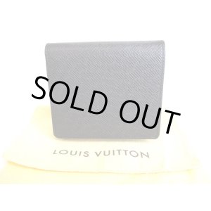 Photo: LOUIS VUITTON Ardoise Taiga Leather Bifold Wallet #9572