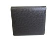 Photo2: LOUIS VUITTON Ardoise Taiga Leather Bifold Wallet #9572