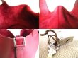 Photo9: HERMES Ruby Taurillon Clemence Leather Hand Bag Picotin Lock MM #9573