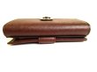 Photo6: Salvatore Ferragamo Gancini Dark Brown Leather Bifold Wallet #9578