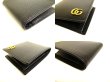 Photo7: GUCCI GG Marmont Black Leather Bifold Wallet Compact Wallet #9586