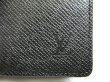 Photo11: LOUIS VUITTON Taiga Black Leather Business Card Case #9588