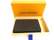 Photo12: LOUIS VUITTON Taiga Black Leather Business Card Case #9588