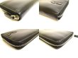 Photo7: FENDI Bugs Eyes Black Leather Round Zip Long Wallet #9590