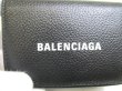 Photo11: BALENCIAGA Black Leather Trifold Cash Mini Wallet Purse #9591