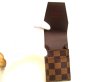 Photo8: LOUIS VUITTON Damier Brown Leather Cigarette Case Tabacco Case #9600