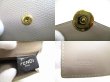 Photo10: FENDI F IS FENDI FF Khaki Brown Leather Micro Trifold Wallet #9603