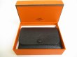 Photo12: HERMES Black Veau Epson Leather Card Case MC2 Card Holder #9607