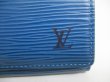 Photo12: LOUIS VUITTON Epi Blue Leather Gold H/W Multicles 4 Key Cases #9608