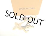 Photo: LOUIS VUITTON Gold Metal Bag Charm Key Holder Sac Fleures du monogram #9609