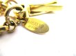 Photo11: LOUIS VUITTON Gold Metal Bag Charm Key Holder Sac Fleures du monogram #9609