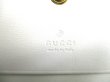 Photo10: GUCCI GG Marmont White Leather Bifold Wallet Compact Wallet #9611