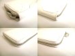 Photo7: Christian Louboutin Panettone White Leather Rubber Round Zip Wallet #9614