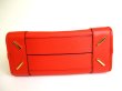 Photo5: LOEWE Sand Red Calf Leather Hand Bag Purse W/Strap Amazona 28 #9615