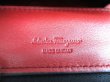 Photo9: Salvatore Ferragamo Gancini Black Leather Coin Purse # 9617