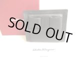 Photo: Salvatore Ferragamo Vala Black Soft Leather Bifold Wallet #9618