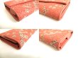 Photo7: BOTTEGA VENETA Intrecciato Salmon Pink Leather Bifold Long Flap Wallet #9621