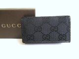 Photo: GUCCI GG Black Canvas and Leather 6 Pics Key Cases #9630