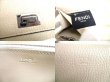 Photo10: FENDI Peekaboo Beige Leather Flap Long Wallet #9633