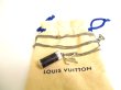 Photo1: LOUIS VUITTON Stainless Steel Monogram Eclipse Charms Necklace #9638