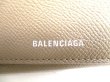 Photo10: BALENCIAGA Light Brown Leather Card Holder Ville Accordeon Hold #9640