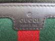 Photo10: GUCCI GG Brown Canvas Round Zip Wallet #9643