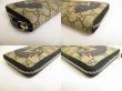 Photo7: GUCCI GG Coating Canvas PVC Leather Wolf Motif Round Zip Wallet #9644