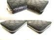 Photo7: GUCCI Guccissima Black Leather Round Zip Long Wallet #9668