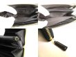 Photo9: GUCCI Vintage Logo Motif Black Leather Round Zip Long Wallet #9669