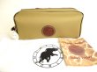 Photo1: HUNTING WORLD Safari Today Khaki Canvas Clutch Bag Pouch #9671