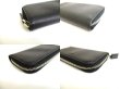 Photo7: PRADA Saffiano Black Leather Zip Around 6 Pics Key Cases #9674