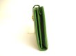 Photo3: BVLGARI Olive Green Leather Gold H/W Flap Long Wallet #9677