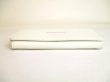 Photo5: BALENCIAGA White Leather Women's Cash Thin Money Wallet #9690