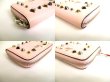 Photo7: Christian Louboutin Light Pink Leather Round Zip Coin Purse #9691