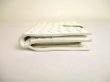 Photo5: BOTTEGA VENETA Intrecciato White Leather Bifold Wallet Compact Wallet #9692