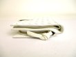 Photo6: BOTTEGA VENETA Intrecciato White Leather Bifold Wallet Compact Wallet #9692