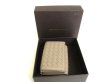 Photo12: BOTTEGA VENETA Intrecciato Beige Leather Trifold Wallet Compact Wallet #9696