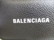 Photo10: BALENCIAGA Black Leather Card Holder Accordeon Hold #9698