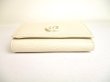 Photo5: GUCCI GG Marmont Cream White Leather Trifold Wallet #9700