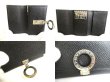 Photo8: BVLGARI Black Leather Logo Clip 6 Pics Key Cases #9706