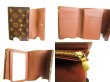 Photo8: LOUIS VUITTON Brown Monogram Brifold Wallet Portefeuille Alexandra #9710