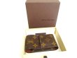 Photo12: LOUIS VUITTON Monogram Leather Brown Cigarette Cases #9725