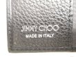 Photo10: Jimmy Choo Silver Metal Stars Black Leather 6 Pics Key Case Neptune #9730