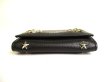 Photo5: Jimmy Choo Silver Metal Stars Black Leather 6 Pics Key Case Neptune #9730