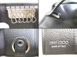 Photo9: Jimmy Choo Silver Metal Stars Black Leather 6 Pics Key Case Neptune #9730