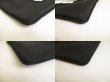 Photo6: BALENCIAGA Black Nylon white rhinoceros Motif Clutch Bag Pouch #9735