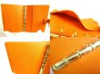 Photo8: LOUIS VUITTON Epi Orange Document Holders Small Ring Agenda Cover #9738