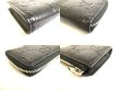 Photo7: GUCCI GG Embossed Black Leather Coin purse Compact Wallet #9745